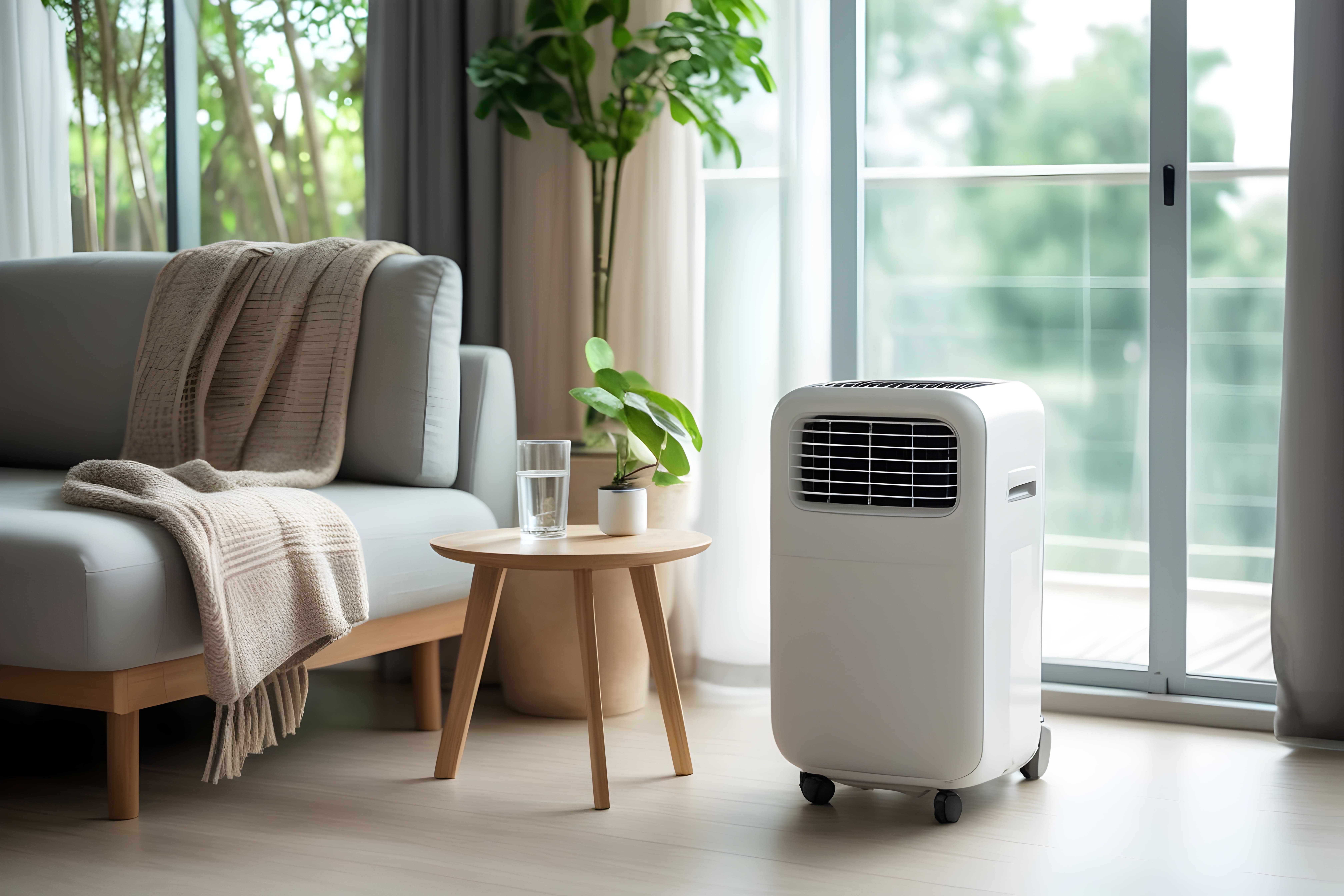 Un climatiseur mobile silencieux permet de rafraîchir votre pièce dans la tranquillité sans aucune nuisance sonore © Ahmed, Adobe Stock